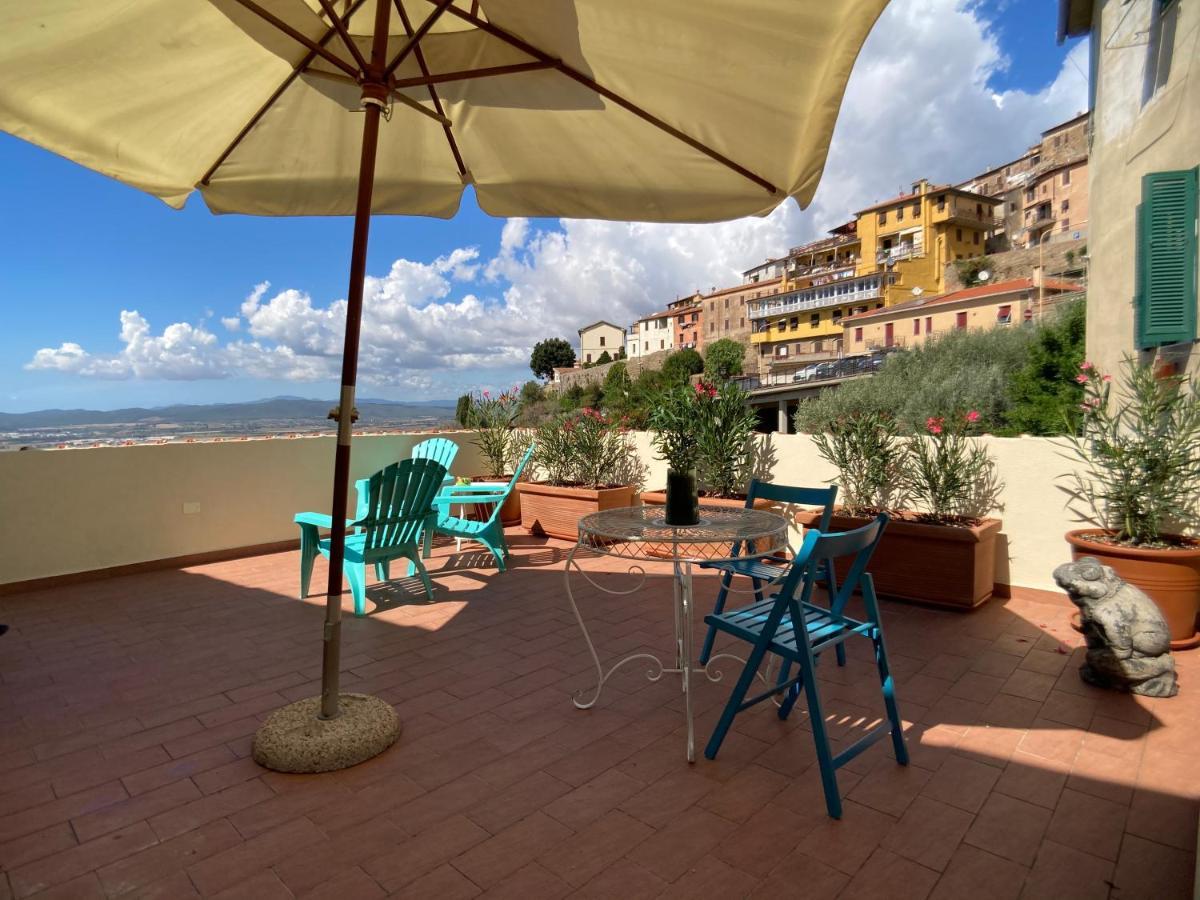 Ferienwohnung La Terrazza Di Re Scarlino Exterior foto