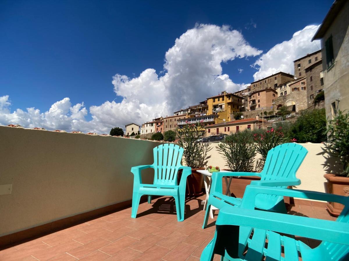 Ferienwohnung La Terrazza Di Re Scarlino Exterior foto